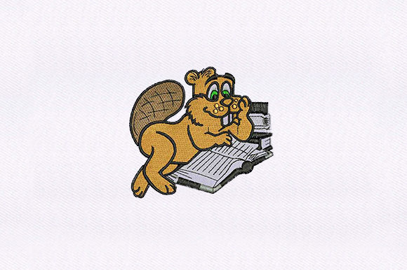 Beaver Embroidery: A Cozy Winter Essential for Holiday Shops