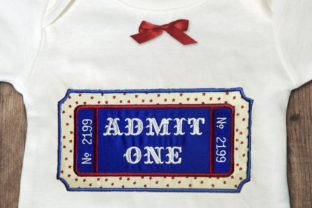 Carnival Ticket Applique: A Designer's Review for Gifts