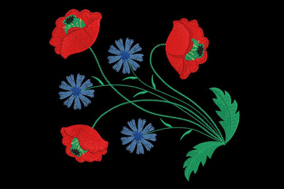 Gorgeous Poppy and Cornflowers: A Designer's Field Test
