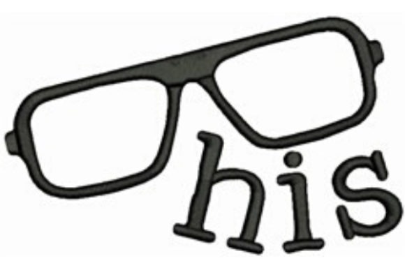 His Glasses: A Festive Embroidery Design Review