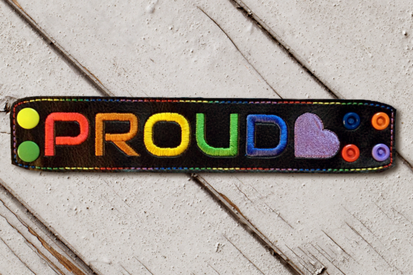 Proud LGBTQIA Embroidery Design Review for Etsy Sellers