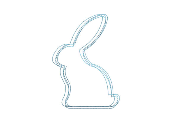 Rabbit Scribble Stitch: A Designer's Review for Easter Gifts