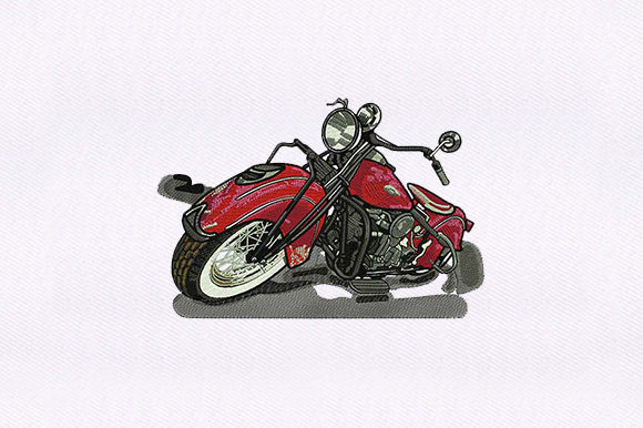Red Chopper: A Bold Sports Embroidery Review