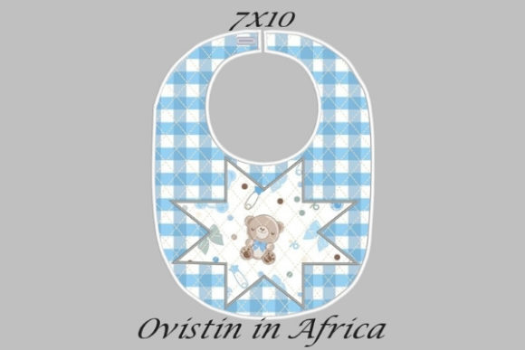 Review: Blue Star Adorable Baby Bib Small Design