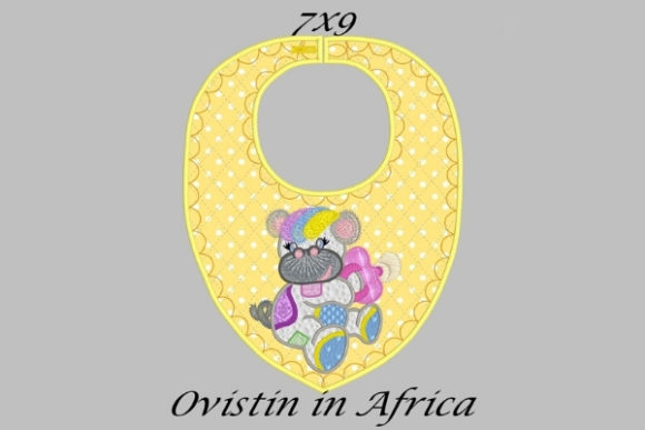 Review: Yellow Baby Hippo Bib Small for Business Merch