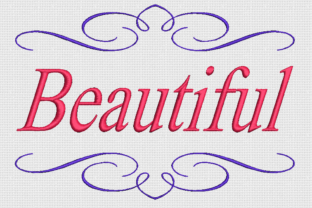 Reviewing Beautiful: A Timeless Font for Etsy Embroidery